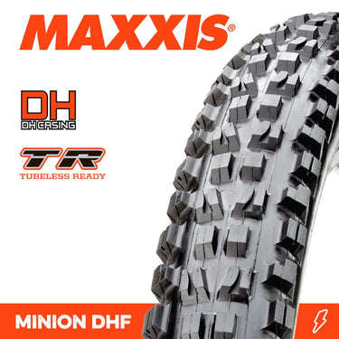 Maxxis Tyre Minion DHF 29 X 2.50 WT Bikepark DH TR Wire 60X2TPI E-25